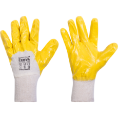 Darbo pirštinės HARRIER aplietos nitrilu