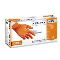 Nitrilinės darbo pirštinės  N85 FULL GRIP | HEAVY DUTY  50 vnt