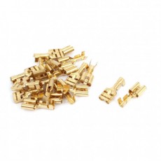 Plokščias lizdas 0.8x6.4mm neizoliuotas, varis,  1.5-2.5mm² laidui
